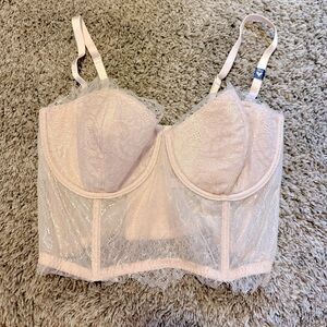 Victoria’s Secret Dream Angels Lined Strapless Bra Shimmer 36D